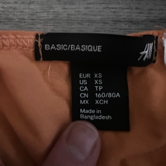 Orange Tube Top - Picture 3 of 3